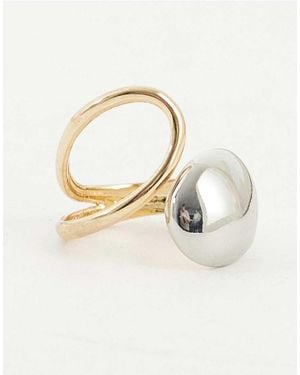 ASOS Anello Avvolgente - Metallizzato