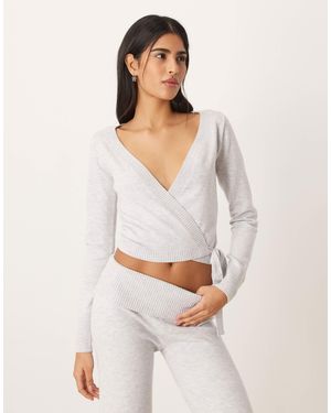 Hollister Gilly hicks – gemütlicher strickpullover - Weiß