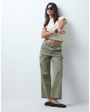 ASOS – cargohose - Grün