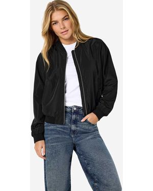 Noisy May Giacca Bomber Nera - Blu