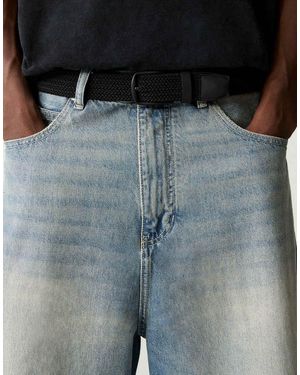Pull&Bear Braided Belt - Blue