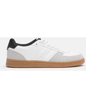 Pull&Bear Retro Trainers - White