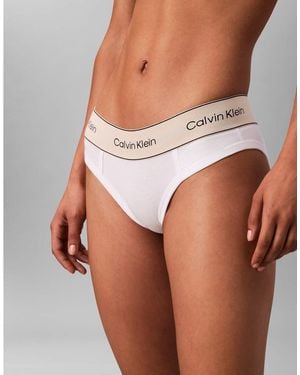 Calvin Klein Heritage Cotton Bikini Brief - Brown