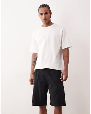 Jack & Jones Technical Cargo Shorts - White
