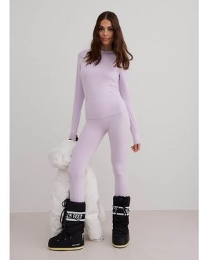Aim'n Leggings Interiores Color Lavanda Tenue De -Morado - Rosa