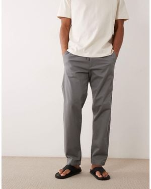 Jack & Jones Loose Chino Pants - Gray