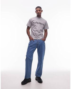 No Problemo Jeans Ampi Lavaggio Medio - Blu