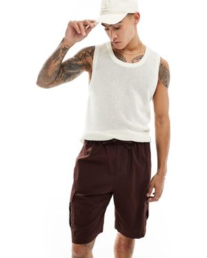 Cotton On Cotton on – weitmaschiges strick-trägershirt - Weiß