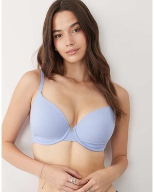 ASOS Sujetador De Copas Grandes Básico Con Copas Moldeadas - Azul