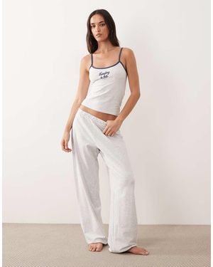 Cotton On Dreamy Soft Pyjama Balloon Leg Trouser - White