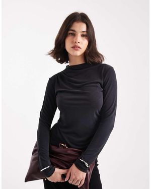 ONLY Ruched Top - Blue