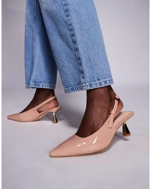 SIMMI Simmi london wide fit – june – spitze schuhe - Blau