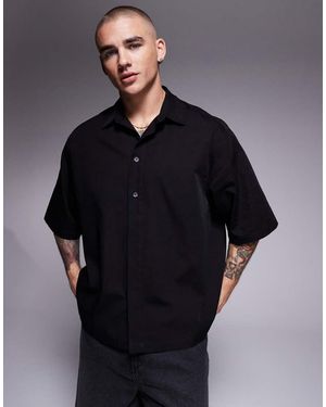 ASOS Boxy Oversized Shirt - Blue
