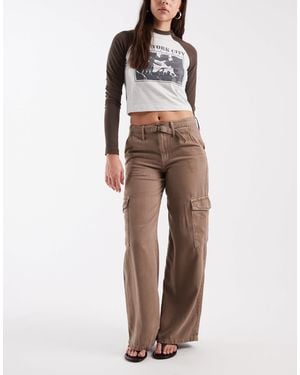 Levi's – weite dad-cargohose - Natur