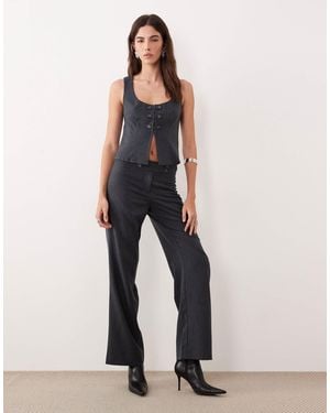 Motel Co-ord Arisyo Tailored Trouser - Blue