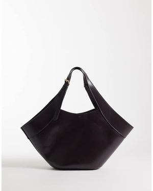 Mango Grote Buckettas - Zwart