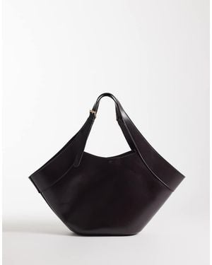 Mango Large Bucket Bag - Black