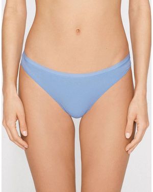 Tezenis Cotton G-String - Blue
