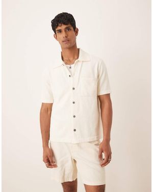ARKET Camicia A Maniche Corte - Grigio