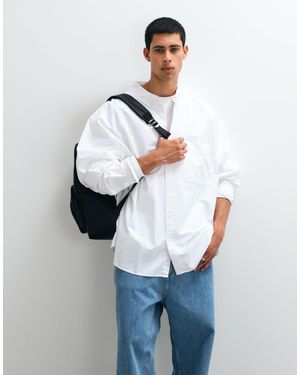ASOS Oversized Oxford Shirt - White
