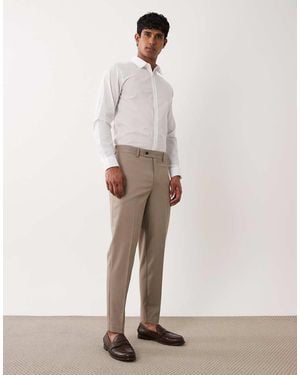 ASOS Smart Tapered Trousers - White
