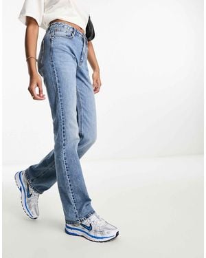 Stradivarius – gerade geschnittene jeans - Blau