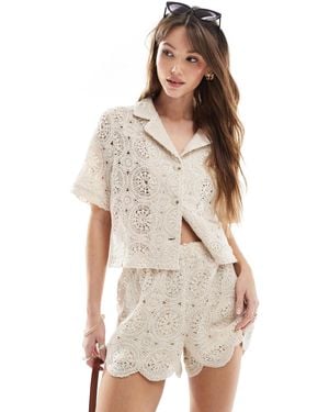 4th & Reckless Chemise d'ensemble - Neutre