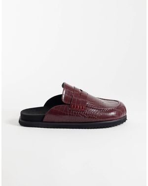 ASOS Pennyloafer-mules - Braun