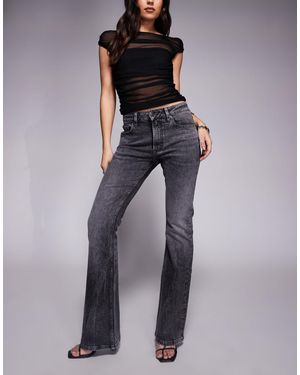 ASOS – bootcut-jeans - Blau