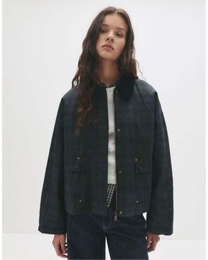Pull&Bear Waxed Corduroy Collar Jacket - Multicolour