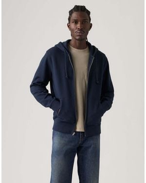 Levi's The Original Hm Zip Up Fog - Blue