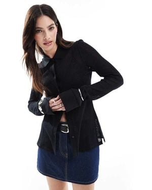 ONLY Camicia Nera - Blu
