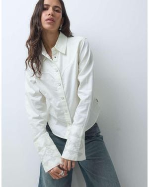 Wrangler Slim Overhemd - Grijs