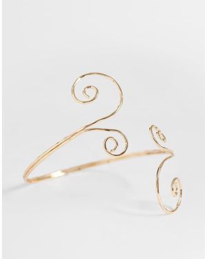 Accessorize Armband Met Wervelend Model - Wit