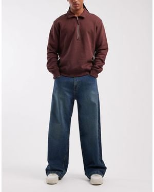 Hollister Super baggy 5 Pocket Jeans - Blue