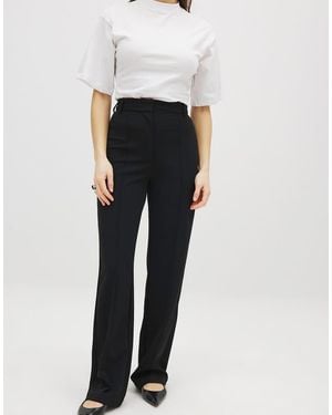 NA-KD Wide High Waist Trouser - Grey