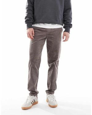 Only & Sons Tapered Cord Trouser - Black