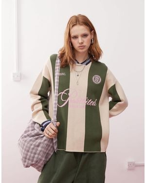Prohibited – langärmliger strickpullover - Natur