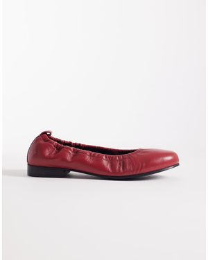 Walk London Polly Ballerina - Red