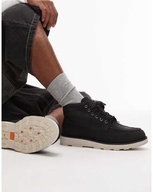 Timberland Mid Chukka Lace Boots - Black
