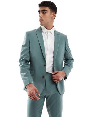 ASOS Slim Suit Jacket - Blue