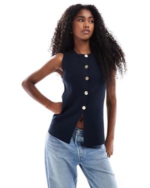 ASOS Gilet - Bleu