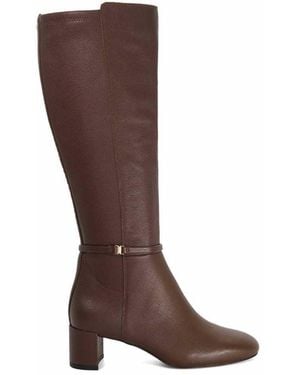 Dune Seoul Knee High Boots - Brown