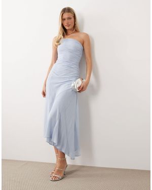 Mango Strapless Dresses for Women | Lyst