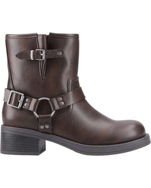 Rocket Dog Nino Biker Boots - Brown