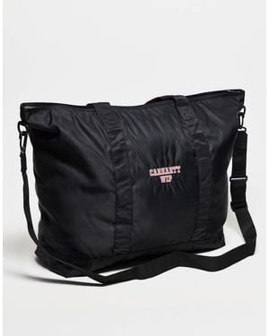 Carhartt Alumni Tote Bag With Contrast Straps - Black