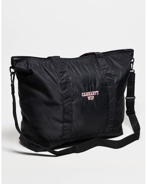 Carhartt Alumni - tote bag avec bandoulières contrastantes - Noir