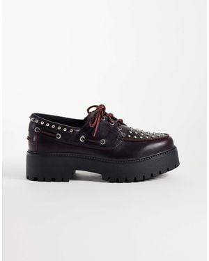 Timberland Bootsschuh aus vollnarbenleder - Schwarz