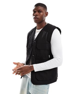 Parlez Dyas Logo Gilet - Black
