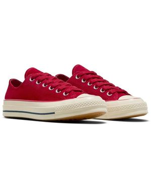 Converse Chuck 70 Ox Trainers - Red